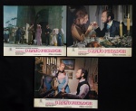 cinema nacional - O Anjo Pecador - conjunto de 3 lobby cards - de Alfredo Sternhein - com Rossana Ghessa e Carlos Mossy - 2 em bom estado de conservação e 1 com a lateral esquerda rasgada- (24x30)cm.
