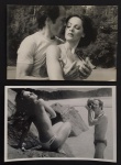 cinema nacional - A ilha dos Prazeres Proibidos - conjunto de 2 fotos still - de Carlos Reinchebach - com Neide Ribeiro e Zilda Mayo - em ótimo estado de conservação - com identificação no verso - (12x18)cm.