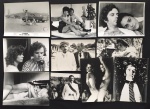 cinema nacional - conjunto com 10 fotos still de diversos filmes - com Maria Della Costa, Reginaldo farias e Maria Cláudia - em ótimo estado de conservação -  alguns com identificação no verso - média de (18,5x24)cm.