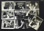 cinema nacional - conjunto de 10 fotos still de diversos filmes- com Zé do Caixâo, Jardel Filho e Jece Valadão - em ótimo estado de conservação -  alguns com identificação no verso - média de (18,5x24)cm.