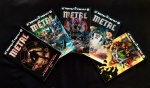 HQ - Noites de Trevas Metal volume 1 a 5 (completo) - Scott Snyder e Greg Capullo - Panini Comics - 2018 - brochura com capas e parte interna em ótimo estado de conservação - (26X17)cm. 