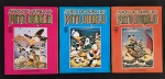 HQ - Anos de Ouro do Pato Donald - Walt Disney - Edições Históricas  3vol. - EditoraAbril - 1988 - brochura com marcas do tempo nas capas - parte interna com as primeiras e últimas folhas com pontos amarelados - (26X19)cm. 
