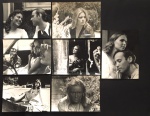 cinema nacional - conjunto 7 fotos still de diversos filmes brasileiros - com Adriana Pietro, Vera Fischer e Alcione Mazzeo - em ótimo estado de conservação -  alguns com identificação no verso - média de (18,5x24)cm.