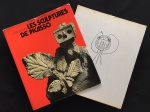 livre - Les sculptures de Picasso - Werner Spies - Éditions Clairefontaine - 1971 - idioma francês - 331 p. - capa dura com sobrecapa com marcas do tempo - miolo em ótimo estado de conservação - (30X25)cm.