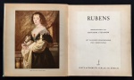 livro - Rubens - Giovanni Stepanow -  Fretz & Wasmuth Verlag  - 1950 - idioma alemão - 106 p. de texto + 164 p. de ilustrações - capa dura danificada pelo tempo - miolo levemente amarelado - (24x21) cm. 