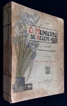 livro - 1905 O Municipio de Belém - Relatório apresentado ao Conselho Municipal de Belém pelo Intendente Senador Antonio José de Lemos - Archivo de Intendenci Municipal - Belém do Pará - 1906 - brochura por encadernar conservando as capas originais - miolo amarelado - contem mapas desdobráveis - (25,5x20)cm.