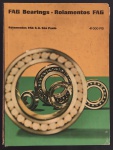 catálogo - FAG Bearings - Rolamentos FAG - FAG Kugelfischer Georg Schäfer - 1970 -bilíngue port./inglês - 440 p. - capa dura sem a lombada - miolo em bom estado de conservação - (28,5x21)cm.