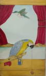 Zebini, Paz, óleo sobre tela, 50x30cm, sem moldura