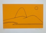 Carlos Furtado, Pão de Açúcar, gravura, tiragem 70/100, 26x35cm, sem moldura