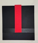 Eduardo Sued, Composição, gravura, tiragem 36/100, 82x72cm, 2011, sem moldura, necessita de limpeza