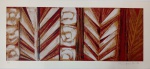 Olímpia Couto, Flores, gravura, PA, 22x50cm, sem moldura