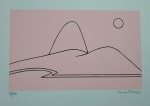 Carlos Furtado, Pão de Açúcar, gravura, tiragem 78/100, 26x35cm, sem moldura