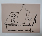 José Antonio da Silva, Natureza Morta, gravura, PI, Edição Póstuma, 25x29cm, sem moldura