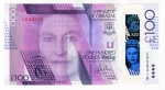 Cédula Gibraltar - 100 Libras 2015 P-40a Polimero FE - Edição Comemorativa 100º Aniversário do Nascimento de Sir Joshua Hassan - Rainha Elizabeth II.