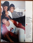 XUXA Página Vintage Editorial De Moda Anos 80 Navy Jeans Revista Manchete (Pág 67)