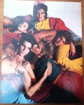 XUXA Página Vintage Ensaio De Moda Anos 80 Color Block Revista Manchete Original