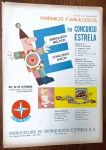Propaganda Histórica Concurso Estrela 1964  Prêmios Fabulosos