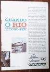 Encarte Luxo de Lançamento COMPLETO E INTEGRAL - Linha DKW-Vemag 1965 - Homenagem ao IV Centenário do Rio (Edição Especial Artística)Descrição:Raríssimo, completo e espetacular encarte publicitário especial de luxo, original de época, publicado em 1965 pela DKW-Vemag em comemoração ao IV Centenário da cidade do Rio de Janeiro. Este lote reúne o material integral definitivo com todas as suas páginas originais, compondo uma das campanhas impressas mais icônicas, poéticas e premiadas da história da indústria automobilística nacional. Traz belíssimas ilustrações artísticas coloridas que integram os modelos da marca com a história, a natureza e as grandes obras da paisagem carioca da década de 1960. Uma obra de arte em papel, destinada a colecionadores sérios de automobilismo antigo (antigomobilismo), entusiastas de DKW ou para projetos de enquadramento decorativo vintage de altíssimo padrão.