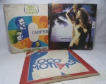 Disco de Vinil LP - Conjunto com 3 LPs, das novelas Carinhoso, Tieta e Locomotivas, em bom estado.