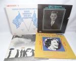 Disco de Vinil LP Importado - Conjunto com 3 LPs, dos intérpretes Bobby Sherwood, Bill Challis, Fanny Brice e Swingle II, em bom estado.
