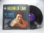 Disco de Vinil LP - `O Céu Que Vem de Você`, com Helena de Lima, em bom estado.