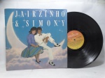 Disco de Vinil LP - `álbum ST`, com Jairzinho & Simony, em bom estado.