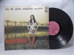 Disco de Vinil LP - `Eu Te Amo Mesmo Assim`, com Martinha, em bom estado.