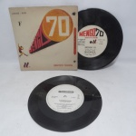 Compacto Vinil - Conjunto com 2 compactos (Quarteto Teorema e As Frenéticas), em bom estado.