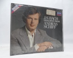 CD Compact Disc Importado - `J.S. Bach: 6 Partitas BWV 825-830`, com András Schiff, em bom estado.