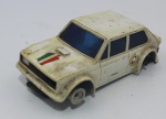 Brinquedo antigo Autorama estrela carrinho Fiat 147, peça para restauração ou retiradas de peças possui pequenas avarias na carroceria. . Peça Antiga vendida no estado com marcas do tempo.Atenção! As peças são vendidas no estado de conservação em que foram adquiridas, portanto podem conter vícios ou defeitos ocultos não mencionados na descrição ou fotos, para ter certeza, questione todas suas dúvidas antes de efetuar os lances, eles são IRREVOGÁVEIS e IRRETRATÁVEIS! Leia os Termos e Condições e a caixa de informações do leilão em Home no site www.dubauantiguidades.com.br, dando ênfase nas Informações Importantes, ao efetuar o lance o arrematante concorda com Datas, Prazos e Regras da casa de leilões Du Baú Antiguidades. Muita atenção duvidas pelo Whatsapp 47 992305067.