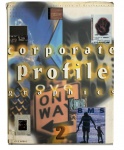 Corporate Profile Graphics 2  Henrique C. Pontual. Livro de referência em design gráfico corporativo, reunindo ampla seleção internacional de brochuras institucionais, relatórios anuais e materiais de comunicação empresarial. Apresenta mais de 220 exemplos organizados por setores, destacando soluções gráficas, tipografia, fotografia e layouts inovadores. Edição da P.I.E. Books, grande formato, muito procurada por designers e colecionadores. Exemplar com sinais de uso e desgaste na capa, miolo em bom estado. Medida 31cm X 23cm.