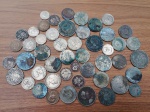 LOTE COM 49 MOEDAS BRASILEIRAS DE RÉIS - NO ESTADO