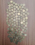 LOTE COM 100 MOEDAS DE 10 CENTAVOS - 1948 JOSÉ BONIFÁCIO