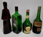 LOTE COM 4 GARRAFAS VAZIAS - MAIOR 30 CM