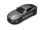 CARRO HOT WHEELS JAGUAR F-TYPE ESCALA 1:64 COR CINZA