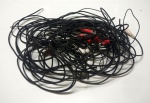 LOTE CONTENDO 16 CABOS STEREO COM CONECTORES RCA EM UMA DAS PONTAS