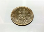 MOEDA DE UN SOL DO PERU - RÉPLICA - 1869