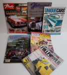 LOTE COM 6 REVISTAS DE AUTOMÓVEIS E MOTOCICLETAS  - TODOS ILUSTRADADOS