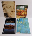 LOTE COM 4 LIVROS - (CARLOS DRUMMOND DE ANDRADE A VISITA)  - (ORSAY LE MUSÉE LES COLLECTIONS) - (CONNAISSANCE DES ARTS Nº 35 LE SIÈCLE DE TITIEN) - VOIR ET COMPRENDRE LA MOSQÉE) - TODOS ILUSTRADOS