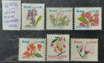 BRASIL FLORA BRASILEIRA, Padrão Cruzado Novo, série completa, anos 1989/90, da Impressora WIFAG, novos com goma, estado MINT ( R669 ao 674), em perfeito estado de conservação, conforme imagem
