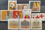 BRASIL – 10 selos comemorativos novos com goma, ano 1978, (RHM 1030, 1033 e RHM 1071 ao 1078  ), em perfeito estado de conservação, conforme imagem, valor estimado RHM 11, 5 UFs.