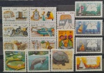 BRASIL – 15 selos comemorativos novos com goma, ano 1979, (RHM 1079 ao 1093), em perfeito estado de conservação, conforme imagem, valor estimado RHM 15, 60 UFs.
