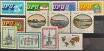 BRASIL – 12 selos comemorativos novos com goma, ano 1979, (RHM 1105 ao 1116), em perfeito estado de conservação, conforme imagem, valor estimado RHM 12, 8 UFs.