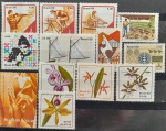 BRASIL – 13 selos comemorativos novos com goma, ano 1980, (RHM 1153 ao 1165), em perfeito estado de conservação, conforme imagem, valor estimado RHM 17, 7 UFs.
