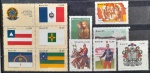BRASIL – 11 selos comemorativos novos com goma, ano 1981, (RHM 1231 ao 1241), em perfeito estado de conservação, conforme imagem, valor estimado RHM 11,0 UFs.