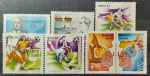 BRASIL – 07 selos comemorativos novos com goma, ano 1982, (RHM 1243 ao 1249), em perfeito estado de conservação, conforme imagem, valor estimado RHM 26, 8 UFs.