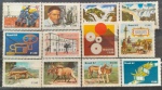 BRASIL – 09 selos comemorativos novos com goma, ano 1982, (RHM 1253 ao 1264), em perfeito estado de conservação, conforme imagem, valor estimado RHM 16,7 UFs.