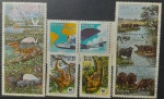 BRASIL – 10 selos comemorativos novos com goma, ano 1984, (RHM 1395 ao 1397 e do 1399 ao 1405), em perfeito estado de conservação, conforme imagem, valor estimado RHM 17,6UFs.
