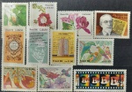 BRASIL – 11 selos comemorativos novos com goma, anos 1986, (RHM 1523 ao 1533), em perfeito estado de conservação, conforme imagem, valor estimado RHM 13,3 UFs.