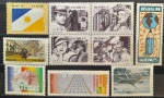 BRASIL – 10 selos comemorativos novos com goma, anos 1990, (do RHM 1685 ao 1694), em perfeito estado de conservação, conforme imagem, valor estimado RHM 27,2 UFs.